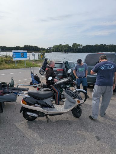 Eintreffen der Teams