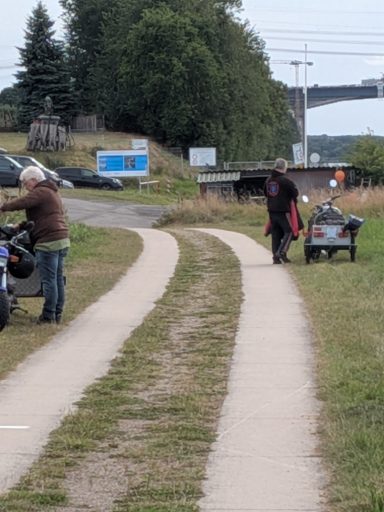 Aufbau des Platzes